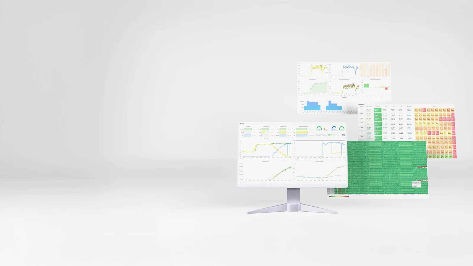Interfaces de supervisión mostradas en el catálogo CHEMIK Automation