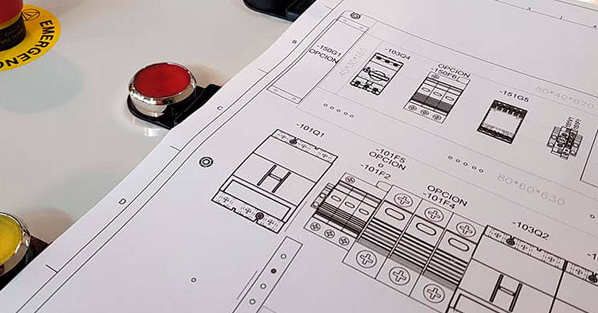 Esquema de cuadro eléctrico